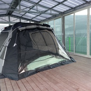코베아 에버캠프 시그니처 텐트 지퍼식 스모그 투명 우레탄창