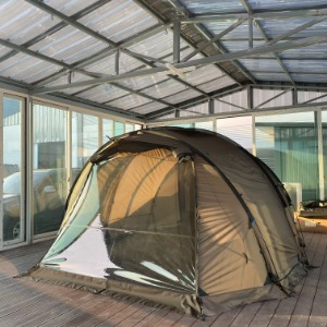 위오 라바쉘터 XL 텐트 지퍼식 스모그 투명 우레탄창